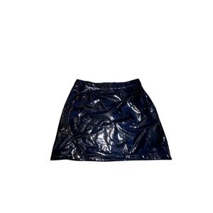 Glossy Black Liquid Latex Skirt